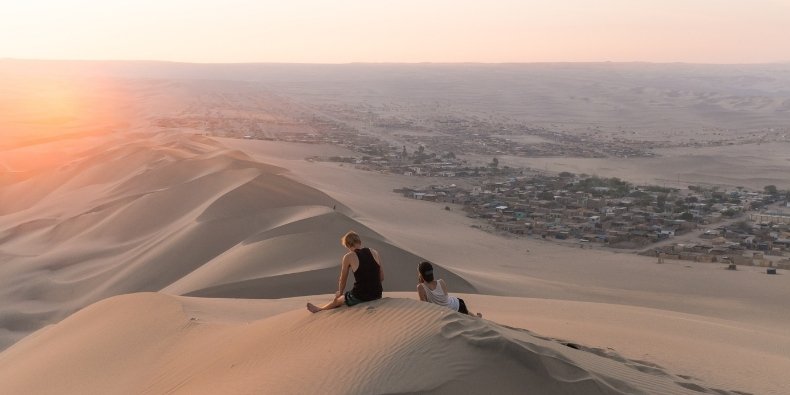 sand dunes