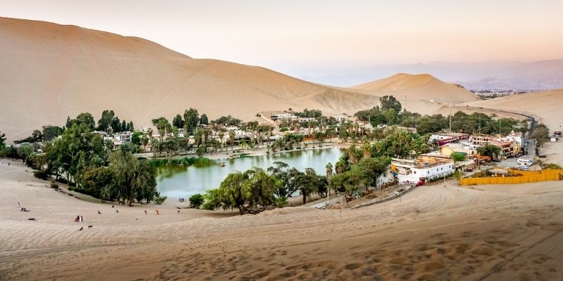 desert in peru