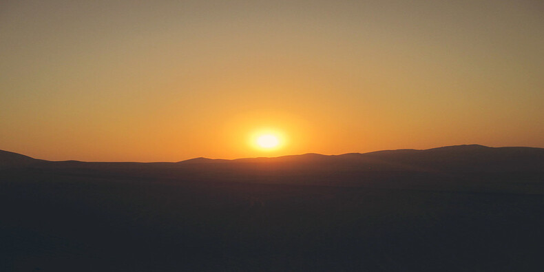 roteiro em huacachina - por do sol